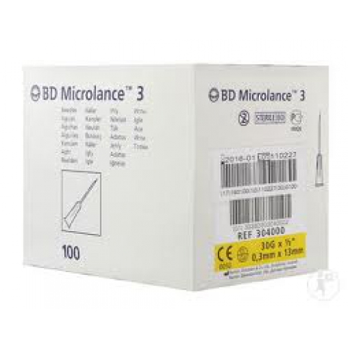 Игла  30 G (Г) x 1/2'' (0.3 x 13 mm BD Microlance