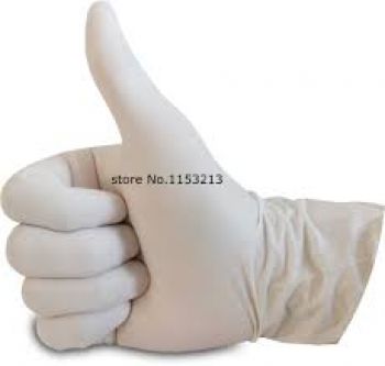 Перчатки смотровые нитриловые MEDICARE (нестерильные, хлорированные, неопудренные  ) размер L белые