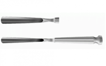 Долото с 6-тигранной ручкой желобоватое, 15 мм. SURGIWELL