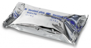 Цинковая массовая повязка, продольная эластичная варласт плюс / Varolast плюс 10 см х 7 м Hartmann