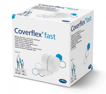 Постоянно эластичный трубчатый бинт Coverflex® fast / Коверфлекс фаст 3, 7,5cм x 10м Hartmann