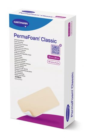 Губчатая повязка PermaFoam® Classic 10см x 20см