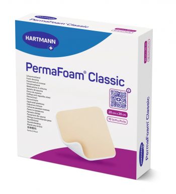 Губчатая повязка PermaFoam® Classic 20см x 20см