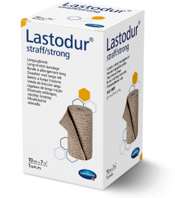 Бинт эластичный высокой растяжимости Lastodur® straff/strong / Ластодур тугой 10см х 7м Hartmann