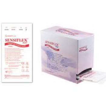 Перчатки  хирургические стерильные латексные неприпудренные Sensiflex plus  (р.6,5)