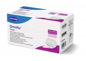 Пластырь эластичный фиксирующий на нетканой основе Omnifix Elastic 15 см х 10 м HARTMANN