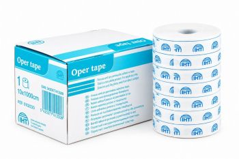 Адгезивный бинт (пластырь) OPER TAPE 10 x 1000 см Iberhospitex