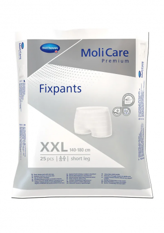 Эластичные штанишки для фиксации прокладок короткие MoliCare Premium Fixpants / Моликар Премиум Фиксантс XXL Hartmann