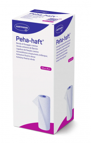 Бинт когезивный фиксирующий Пеха-Хафт (Peha-haft) 12 см х 4 м Hartmann