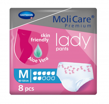 Трусы поглощающие для женщин MoliCare® Premium lady pants 7 капель M 8шт/пак Hartmann