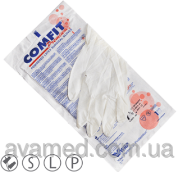 Перчатки COMFIT PREMIUM хирургические стерильные р.7,0 50 шт/уп