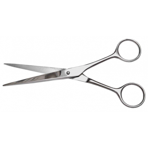 Ножницы для стрижки волос при обработке краев раны, 175х57 мм.