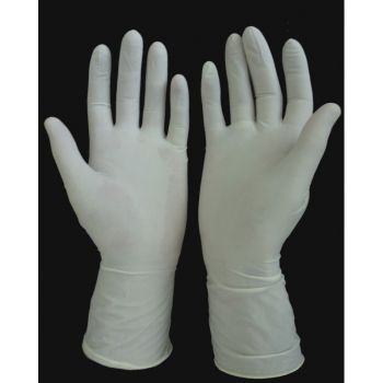 Перчатки хирургические стерильные латексные неприпудрены SANTEX POWDER FREE, размер 6,5 / 50 пар / уп / 400 / ящ
