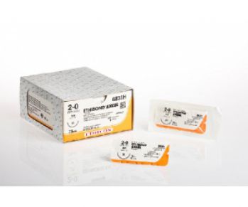 CARDIOXYL 2/0 (этибонд W10B55), к / р 2 * 18мм, 1/2, 90см (5б + 5с), тефл.прокл.3 * 7мм