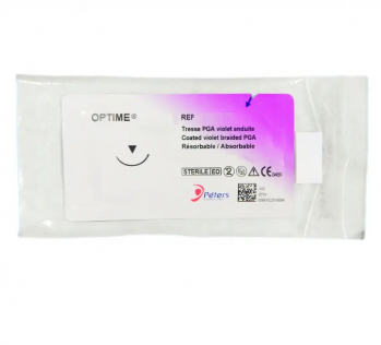 OPTIME 2 (Викрил W9252), колюще-режущая 48мм, 1/2, длина 90см