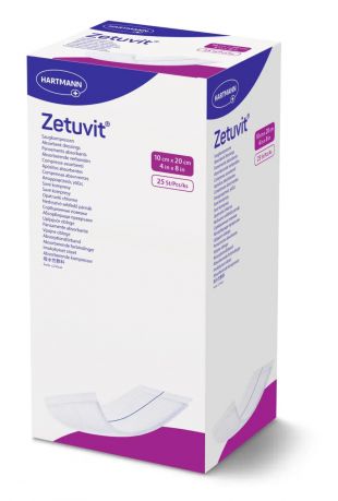 Повязка сорбционная Zetuvit (Цетувит) 10см * 20см HARTMANN