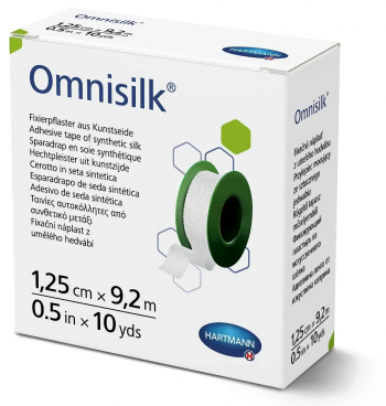 OMNISILK пластырь из искусственного шелка 1,25 см х 9,2 м