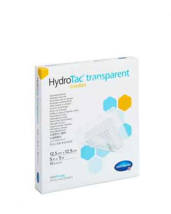 Повязка гидрогелевая HydroTac® transparent Comfort / ГидроТак транспарент Комфорт 12,5см x 12,5см HARTMANN