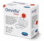 Пластырь эластичный фиксирующий на нетканой основе Omnifix Elastic 2.5 см х 10 м HARTMANN