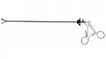 Зажим для эндоскопа прямой, изогнутый, тип Волна 330-350 мм. ШТОРЦ